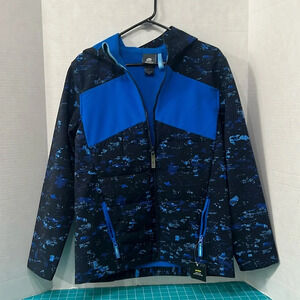 Champion Blue Kids Fleece Lined Jacket Size XL(16-18)